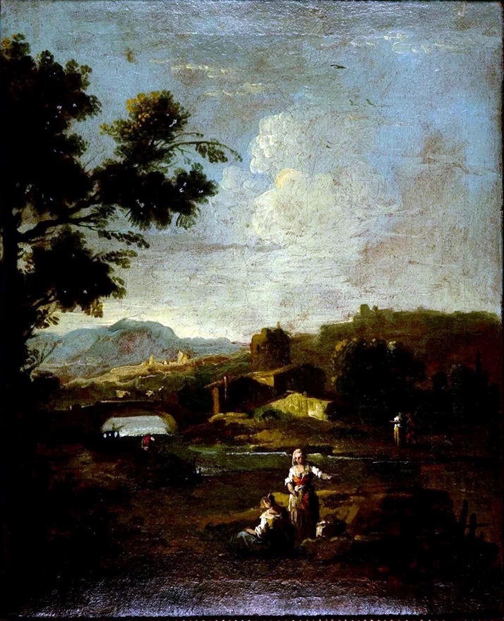 Paesaggio con figure - Museo Fogg, Cambridge